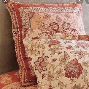 New Pottery Barn Tascha Floral Palampore Euro Sham, 26”
